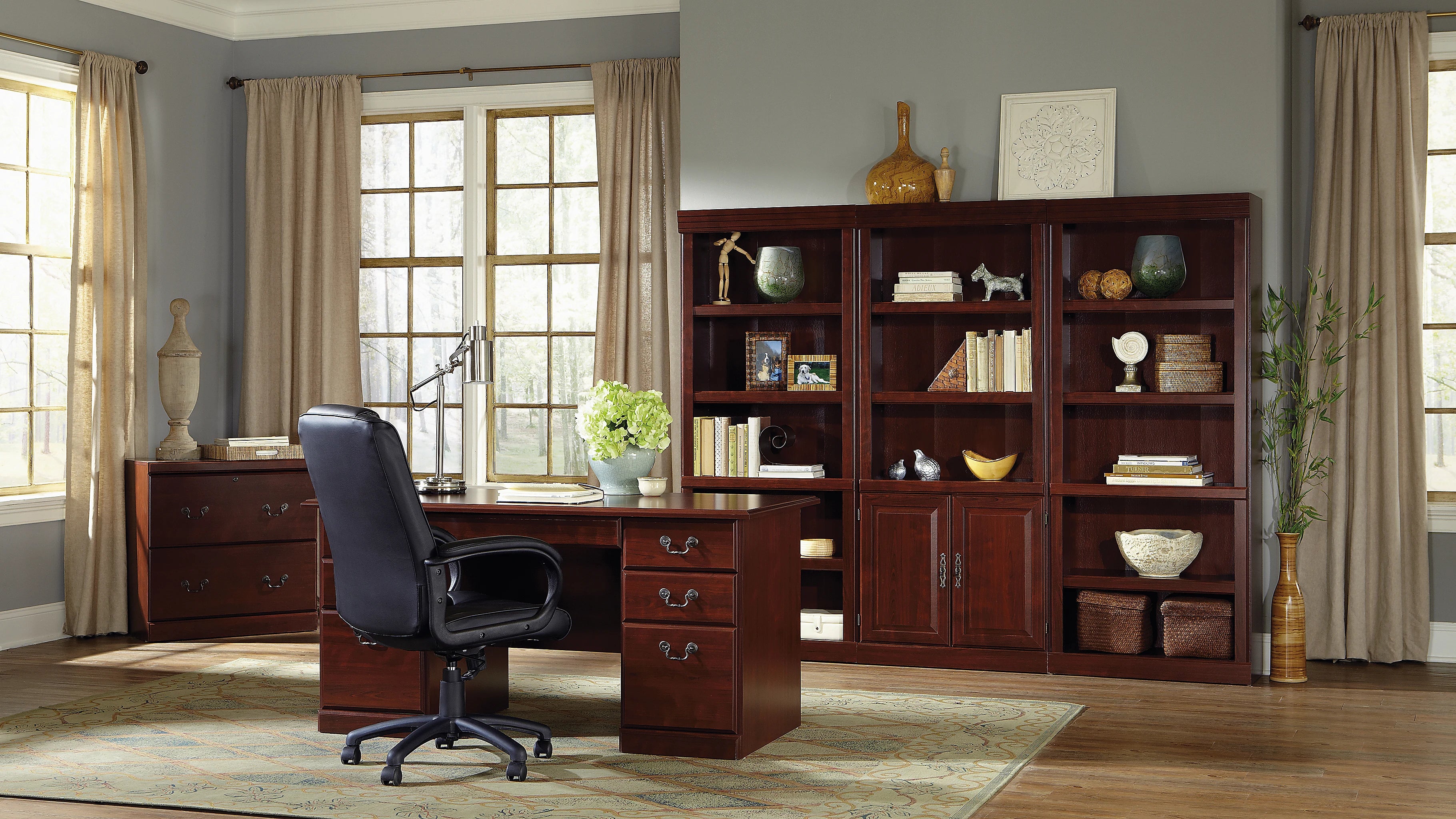 computer table office table study desk wooden table