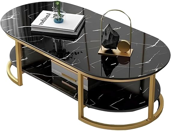 মেটাল ফ্রেম বেস গ্লাস সেন্টার টেবিল