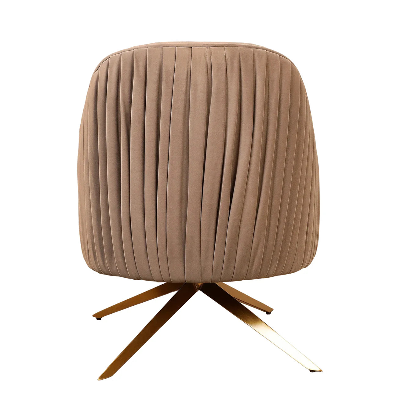 Lounge Chairs cozy and stylish Arm chair Upholstered in Velvet For Living Room or Bedroom - Beige