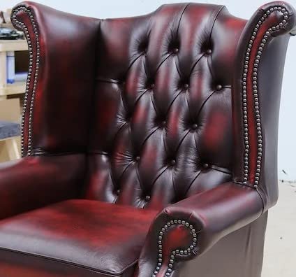 Luxury Design Boss and Director High-Back Leatherette Office Chair, Fixed Armrest, and for Wooden Base