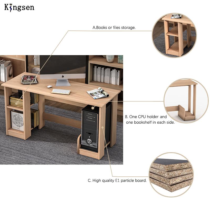 computer table office table study desk wooden table