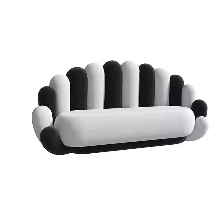 2 Seater Office Sofa For Office Area and Professional-Grade Upholstery with Easy-Clean Technology.