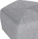 Ottoman For Home Furniture Upholstery Fabric & Comfortable Soft, Multi-Functional Premium And Durable for Living Room -Grey