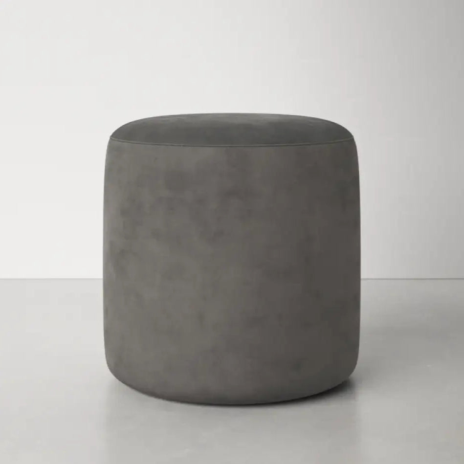 Ottoman – Plush Velvet Upholstery Solid Wood Frame with Foam Padding, Footrest or Side Table.