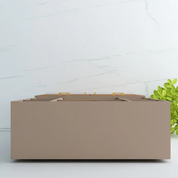 Wooden Office Storage Cabinet Organizer with Multi-Drawer Wooden Chest for Compact Living