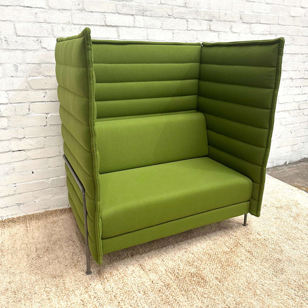 2 Seater Office Sofa for Office Environment and Executive Sofa Minimalist Design with Plush Seating for Workspaces.