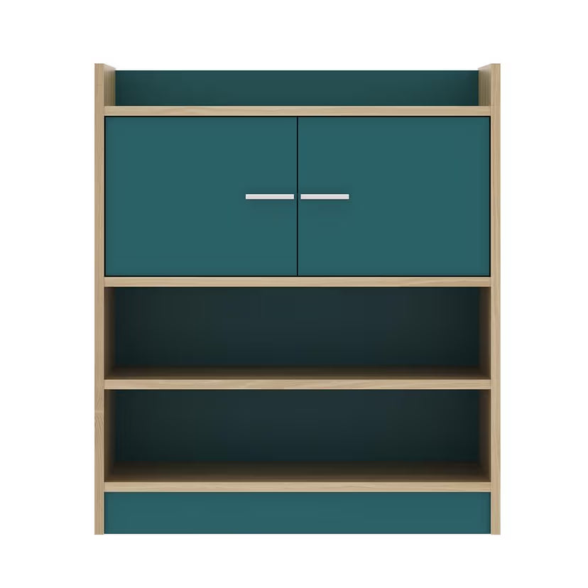 Wooden Shoes Storage Cabinet with Premium Design, Traditiona Cabinet with Smooth Swing Doors