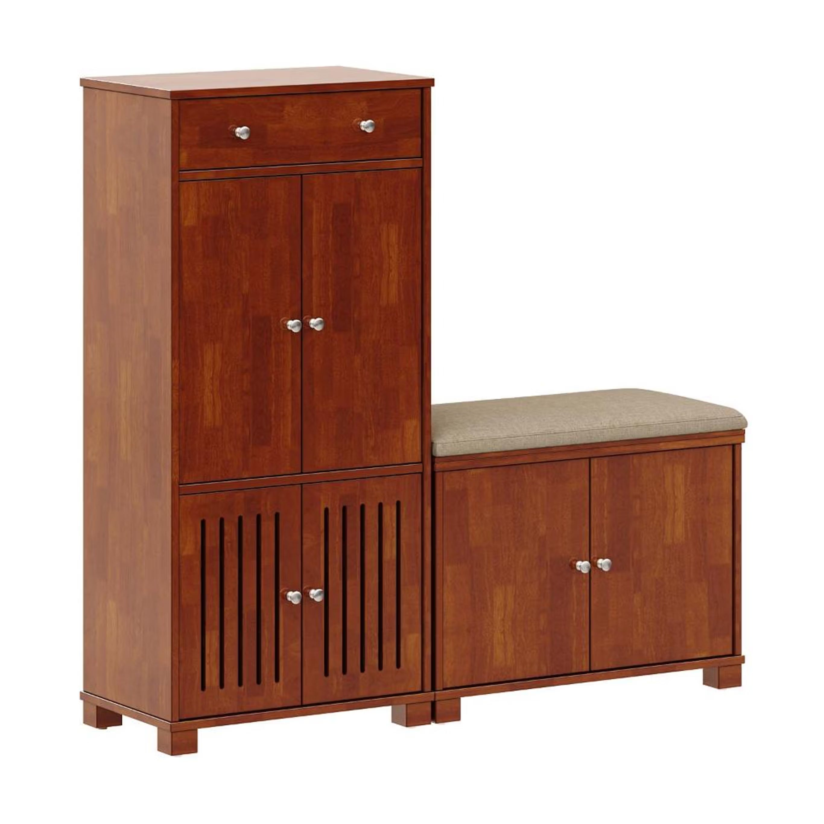 Wooden Shoes Storage Cabinet with Durable Build ,Contemporary Design and Premium Construction
