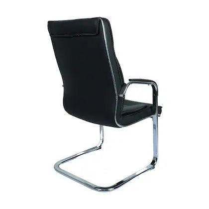 Office Visitor Chair with Arm Metal Frame Base