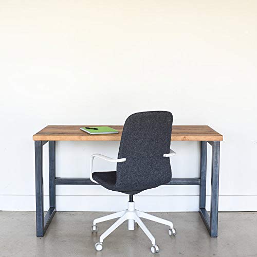 Wooden Top & Metal Base Study Table