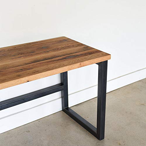 Wooden Top & Metal Base Study Table