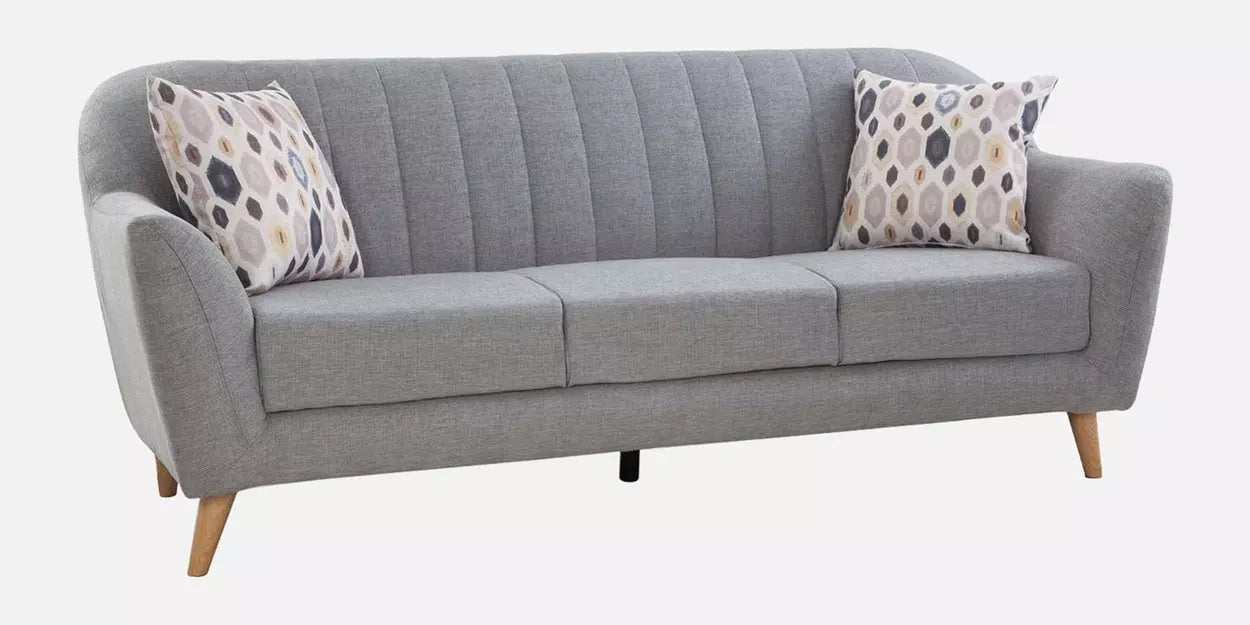3-seater sofa for Home, suede fabric, ergonomic comfort, and a robust construction for the Living Room