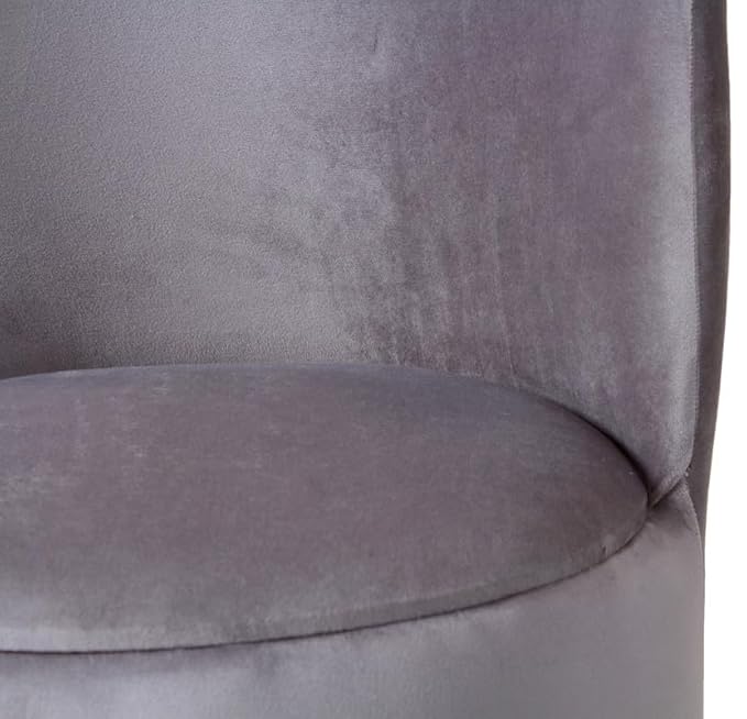 Ottoman for Home Furniture with Round Upholstered Ottoman with Wood Base for Living Room.