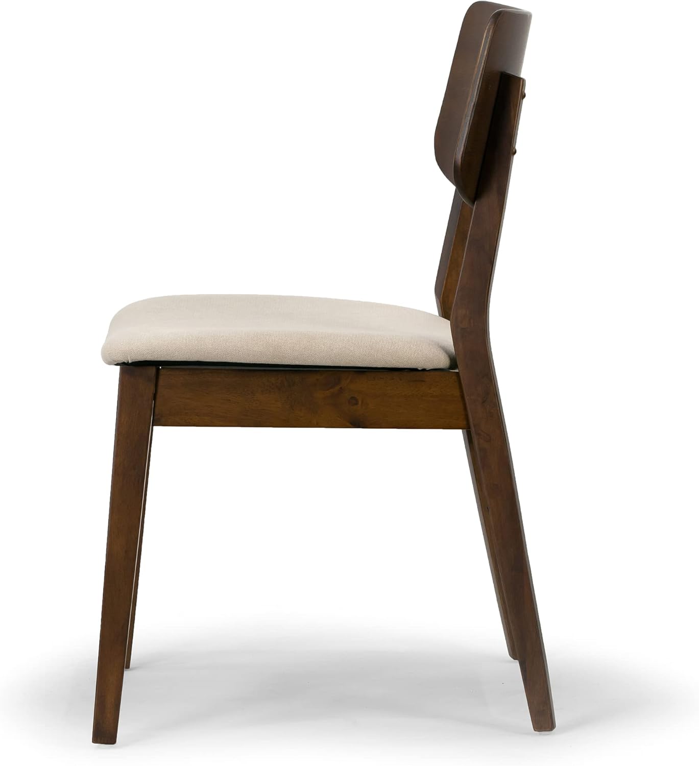 কাঠের ফ্রেম বেস সহ ডাইনিং চেয়ার