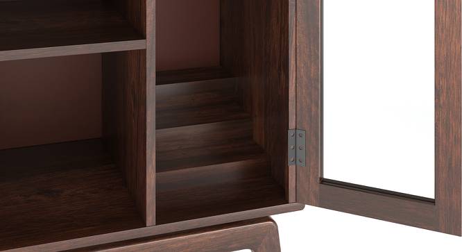Wooden Bar Storage Cabinet with Durable Structure & Elegant Finish