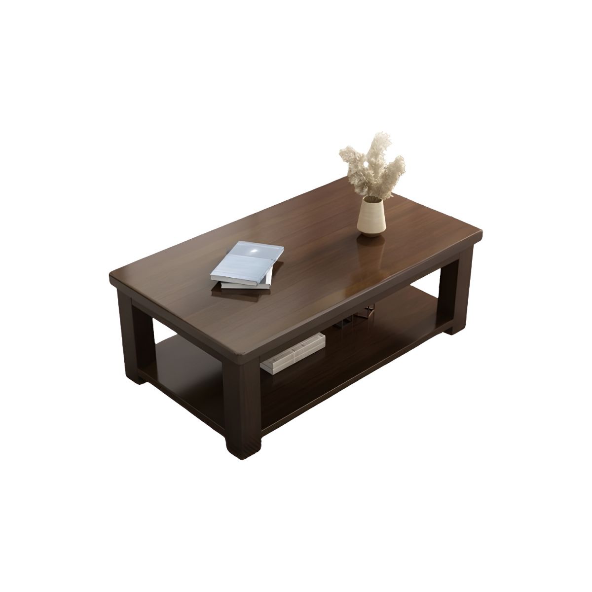 Center Table for Living Room – Premium Ply Construction with PU Polish, Elegant & Durable Wooden Furniture