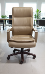 Director Chair for office Modern and Premium Design with Leatherette & Height Adjustable