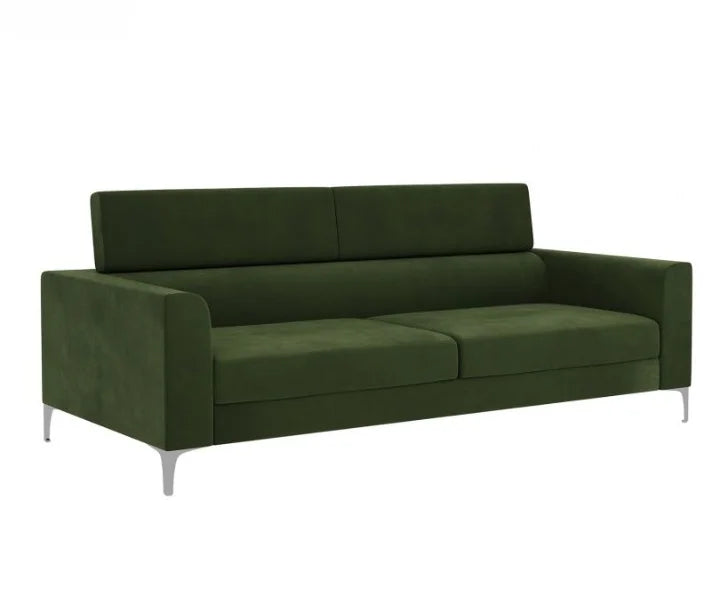 3-Seater seating solution crafted for modern offices, featuring luxurious velvet upholstery, ergonomic comfort, and a durable, professional build.