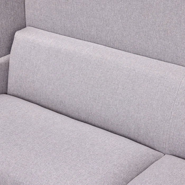 3 Seater Office Sofa Contemporary Sofa Durable Frame with Soft Fabric for Daily Use and Premium Suede Upholstery.