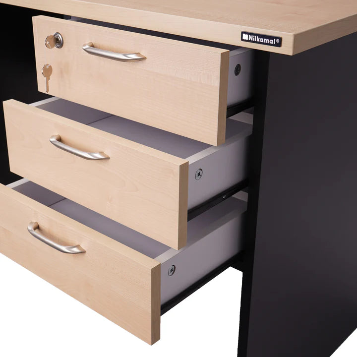 computer table office table study desk wooden table