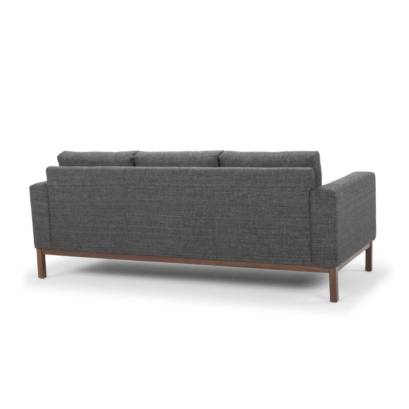3-seater reception sofa built with premium suede and reinforced durability.
