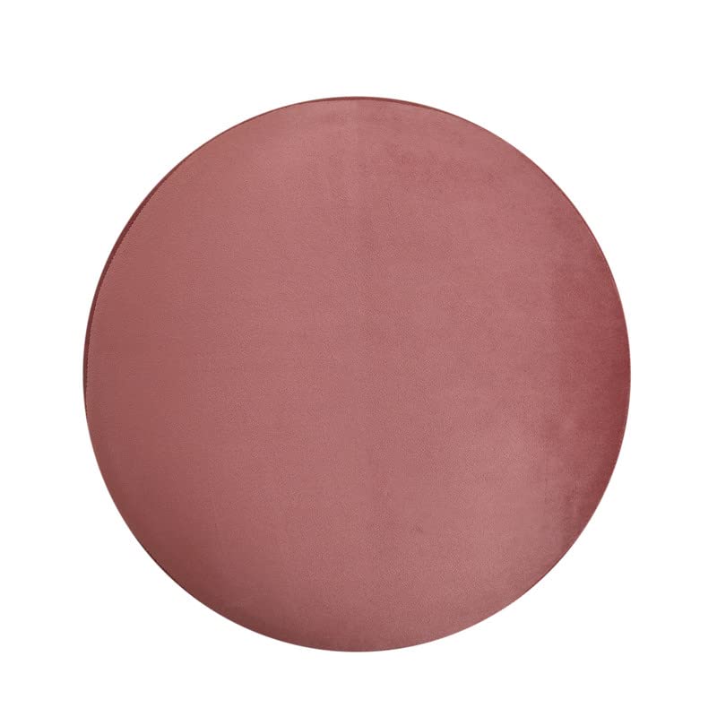 Ottoman Plouffe's For Sitting Stool For Living Room Sitting Puffy Wooden Stools Chair Living Room Furniture Footrest Foot Stool For Office Home Décor- Pink