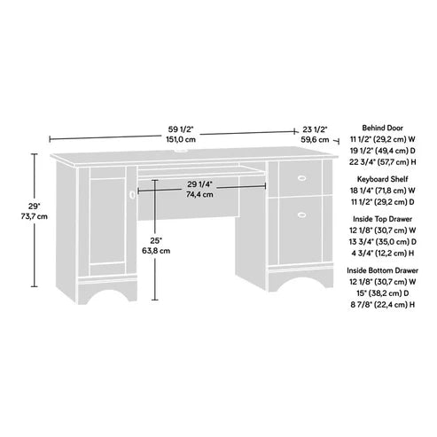 computer table office table study desk wooden table
