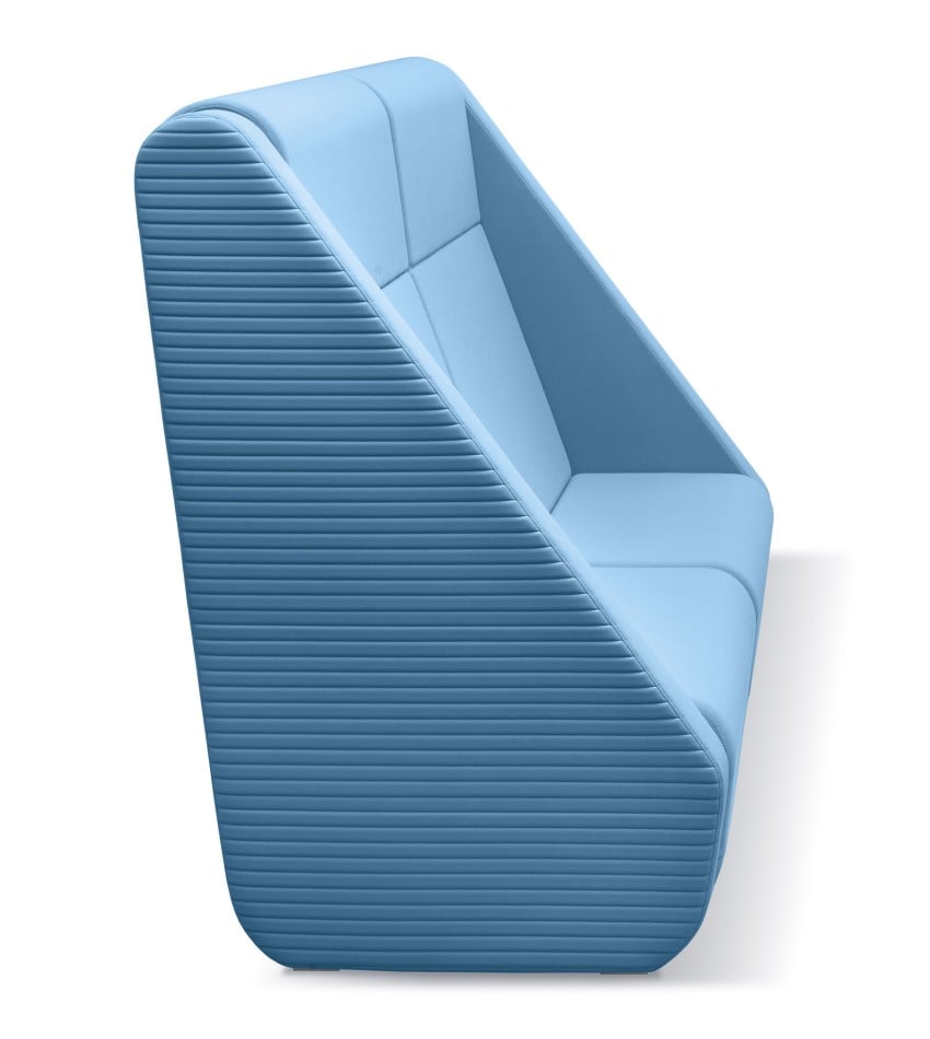 2 Seater Office Sofa For Office Area and Stylish & Functional, High-Back Sofa for Refined Comfort.
