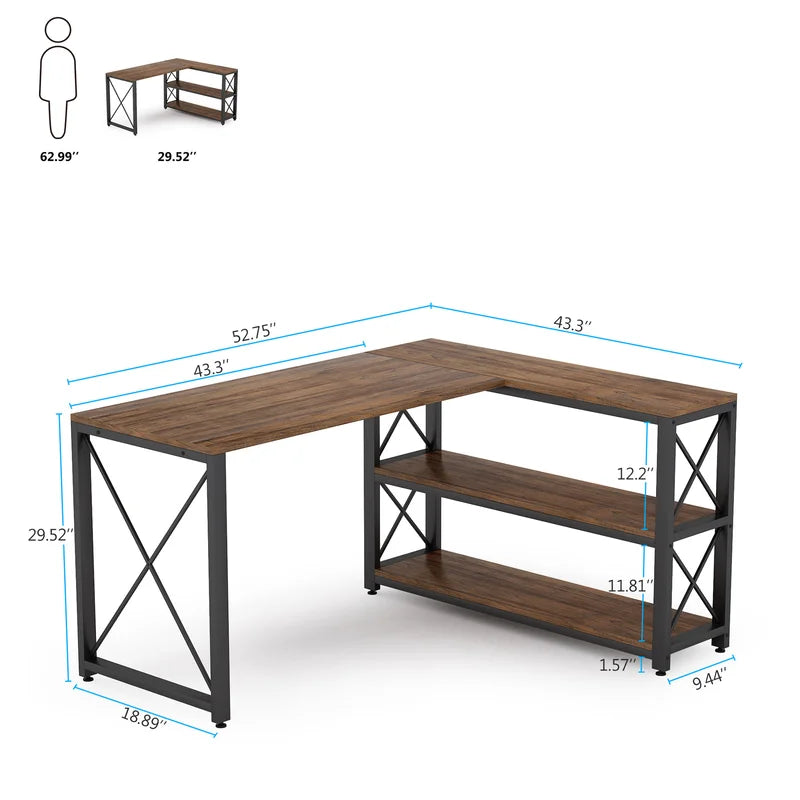 computer table office table study desk wooden table