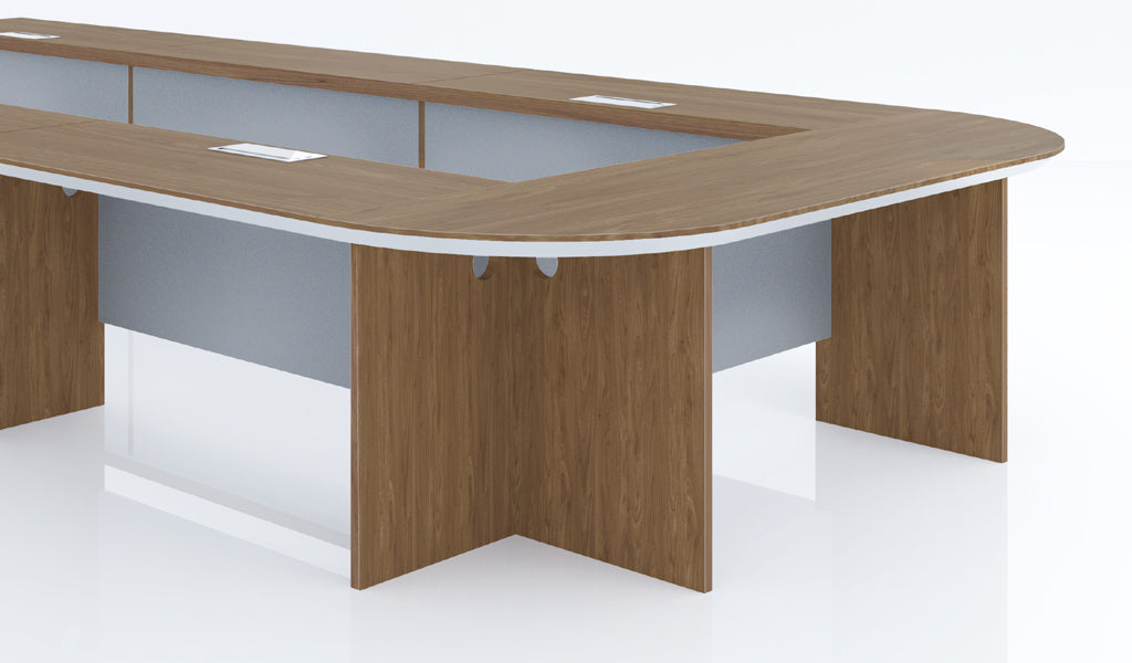 Conference & Meeting Room Table Premium Materials Offering Ample Seating Space and Professional Meeting Environment