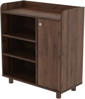Wooden Shoes Storage Cabinet with Premium Design, Compact Cabinet with Smart Space Utilization