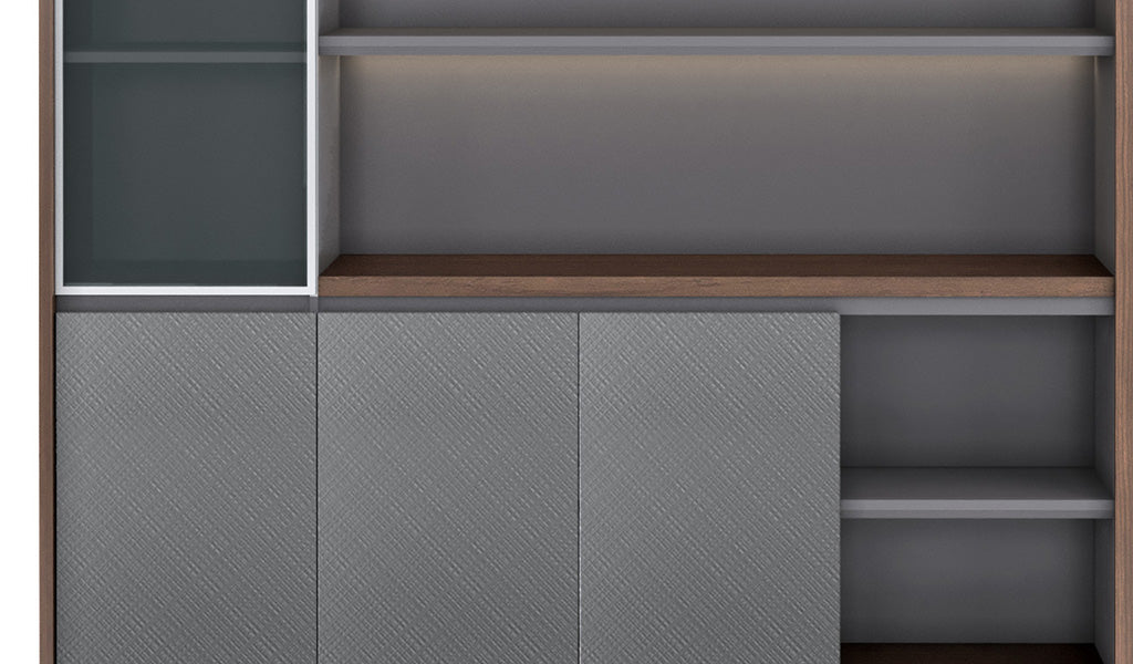 Wooden Office Storage Cabinet with Durable Construction & Space-Saving Design for Professional Workspaces