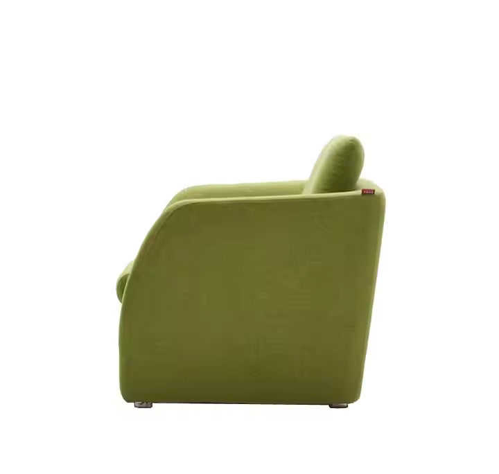 3 Seater & Sofa For Home Furniture, Upholstery Velvet Premium and Durable Design For Living Room and Office- Green