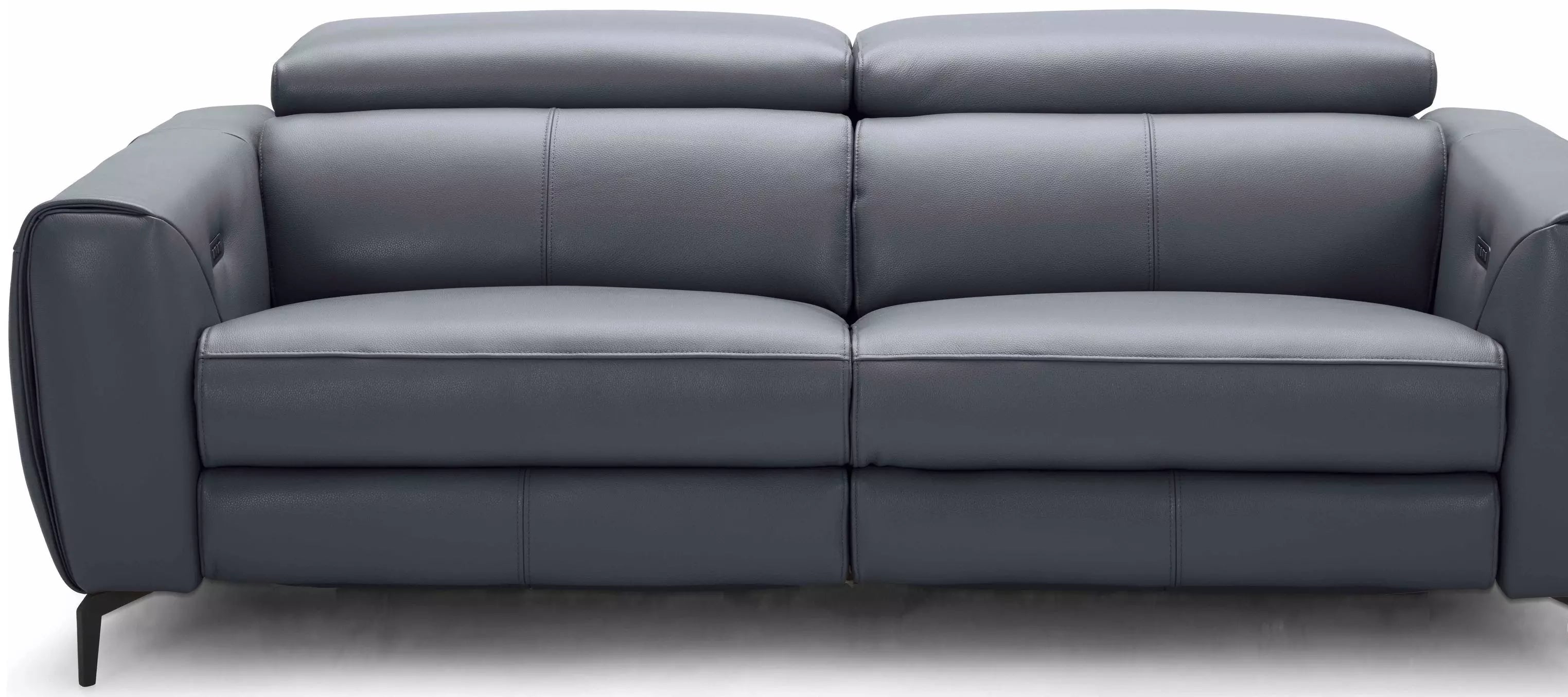 घर के फर्नीचर के लिए 3 सीटर रिक्लाइनिंग सोफा, लिविंग रूम और हॉल के लिए अपहोल्स्ट्री पु लेदरेट प्रीमियम और टिकाऊ डिज़ाइन - नीला