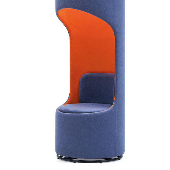 1 Seater Office Sofa For Office Area and High Back Sofa with practicality for long-term office use.