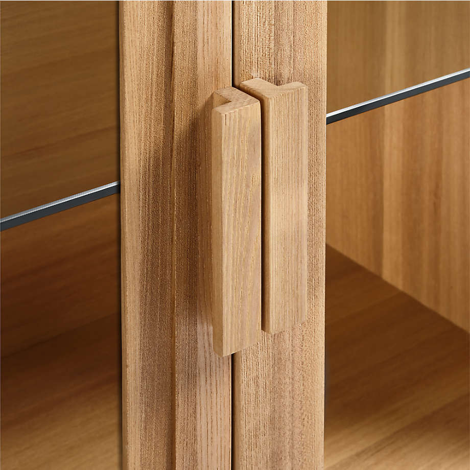 Wooden TV Wall Cabinet with Smooth Wooden Finish, Sleek Wooden Texture for Elegant Homes