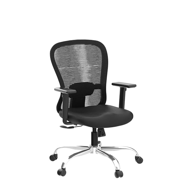 Medium Back Executive Chair with Chrome Base