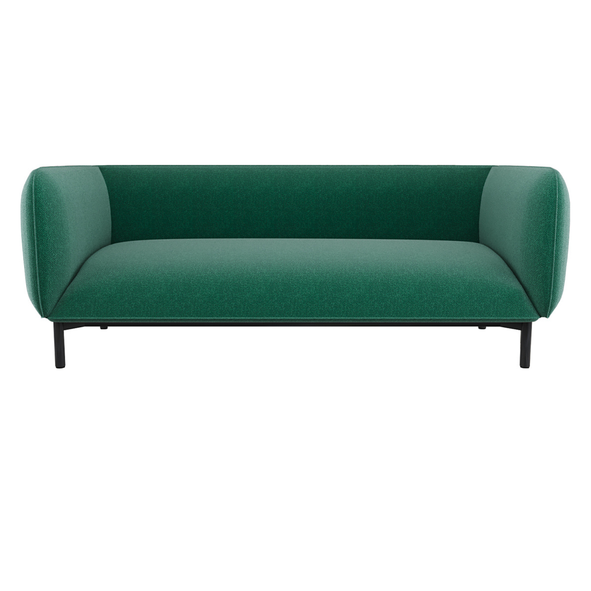 3 Seater Sofa For Home Furniture Upholstery Fabric Premium & Durable Design For Living Room -Green