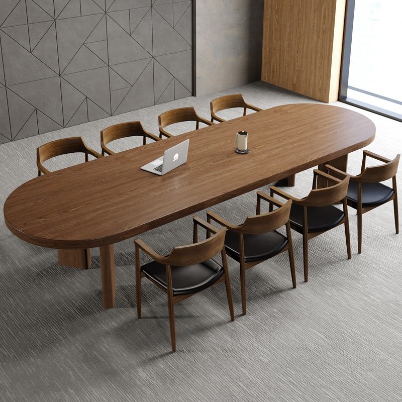Conference and Meeting Table for Office Furniture & Durable Wooden Finish, Modern Aesthetics