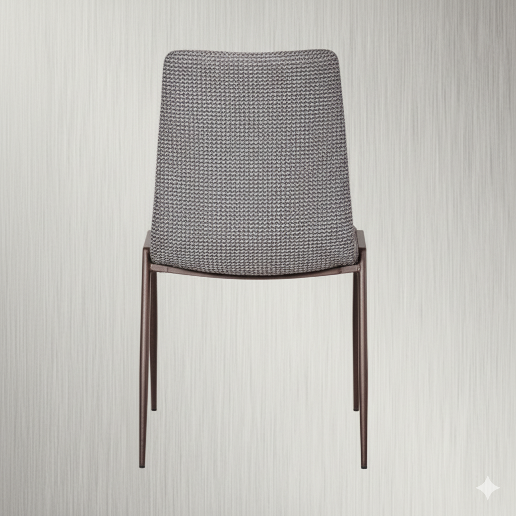Modern Upholstered Dining Chair with Metal Legs - Stylish Home Furniture for Kitchen & Dining Room