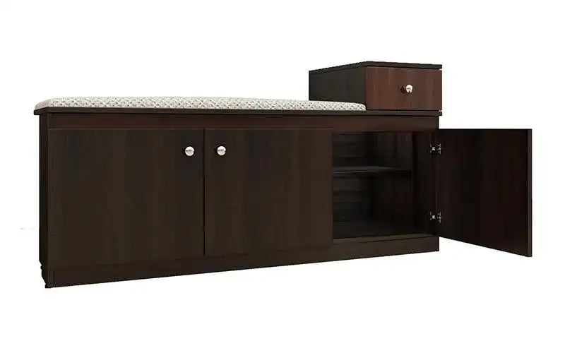 Wooden Shoes Storage Cabinet with Featuring Modern Aesthetics and Strong Build and Premium Finish