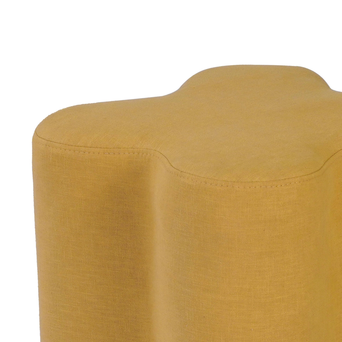 Ottoman for Home Furniture with Modern Design and Premium Upholstered with Wood Base for Living Room.