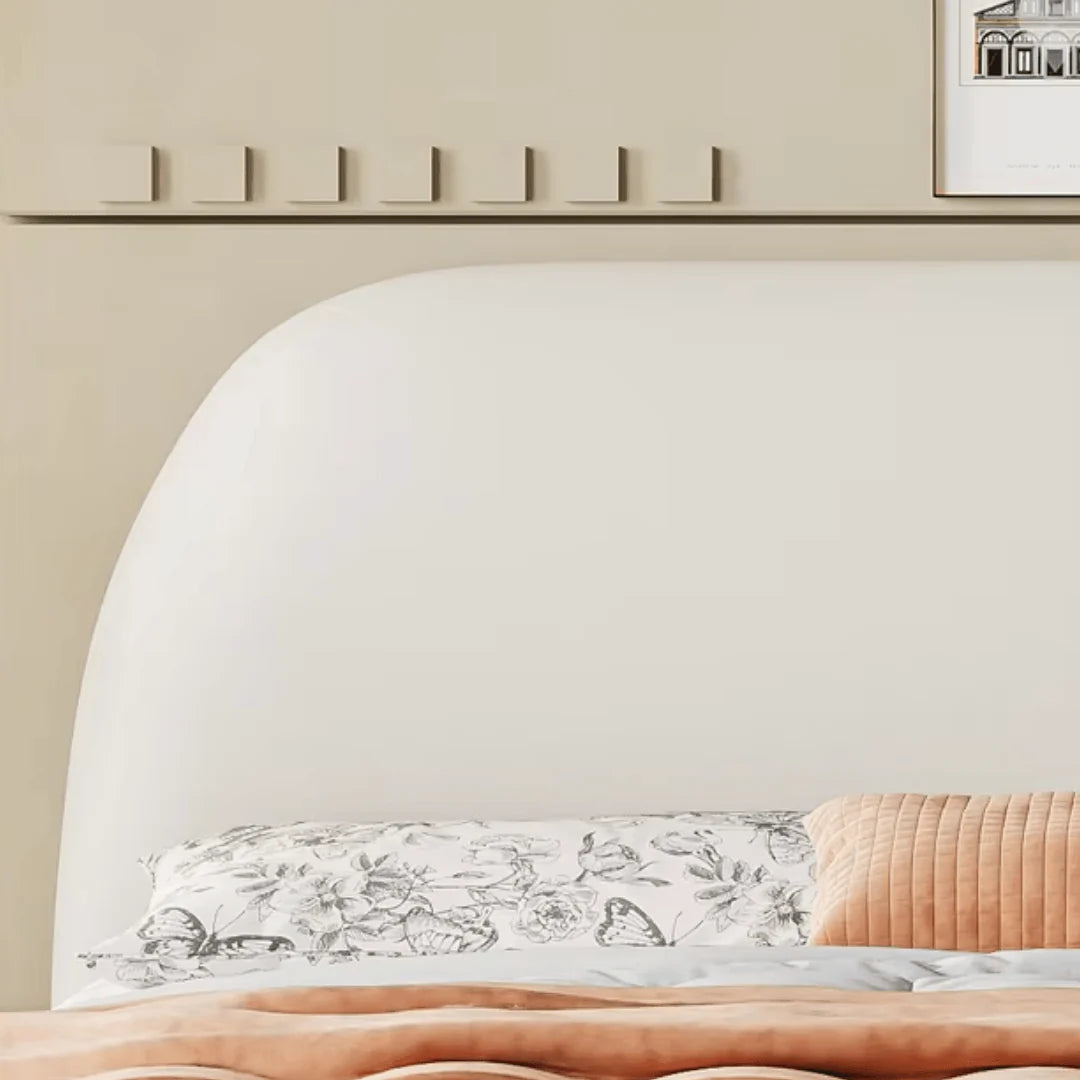 Modern Upholstered Bed – Soft Fabric, Solid Wood &amp; Engineered Frame, Luxurious Bedrooms