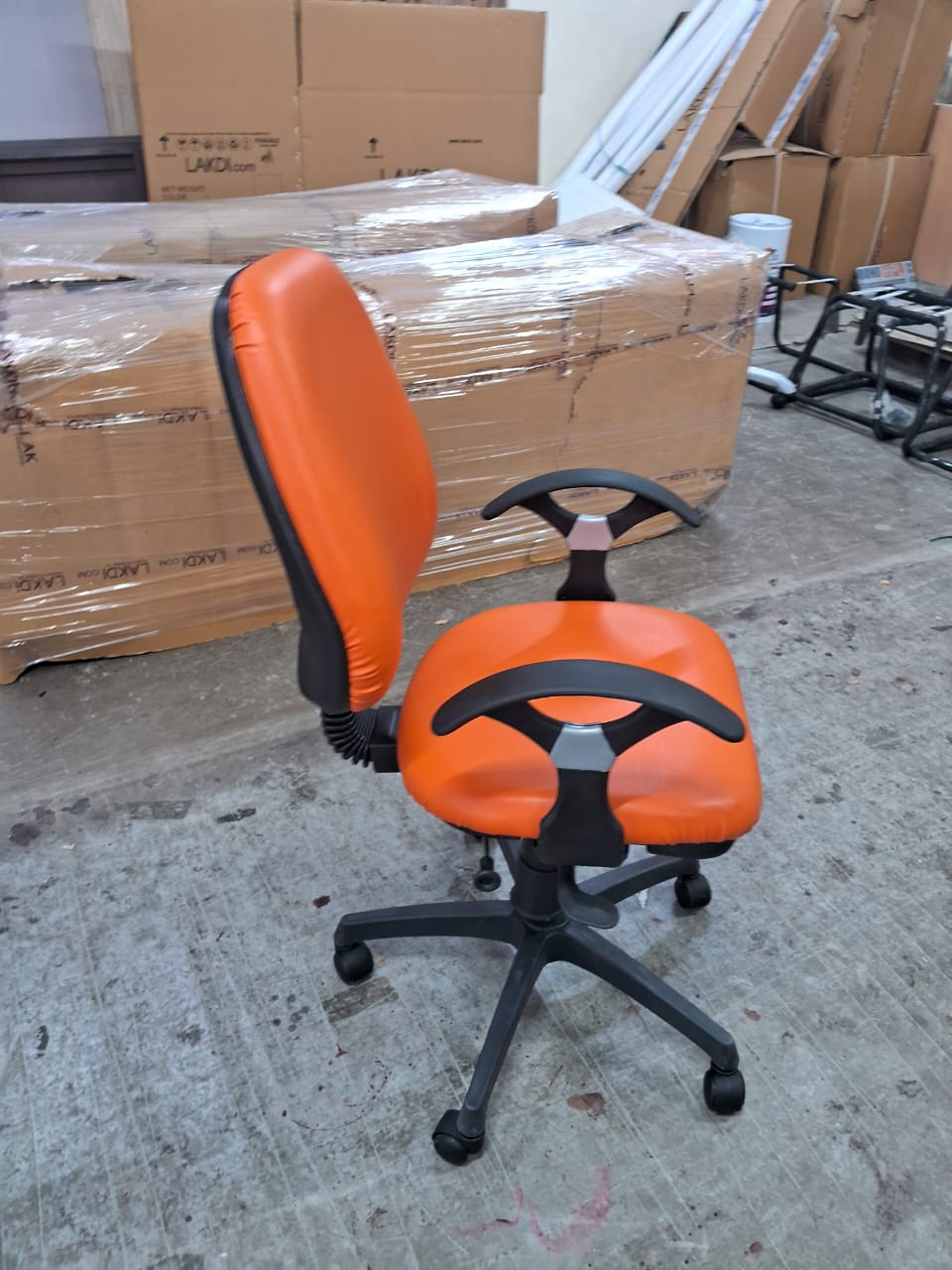 Low Back Executive Office Chair with Nylon Base