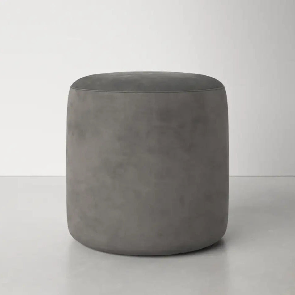 Ottoman – Plush Velvet Upholstery Solid Wood Frame with Foam Padding, Footrest or Side Table.