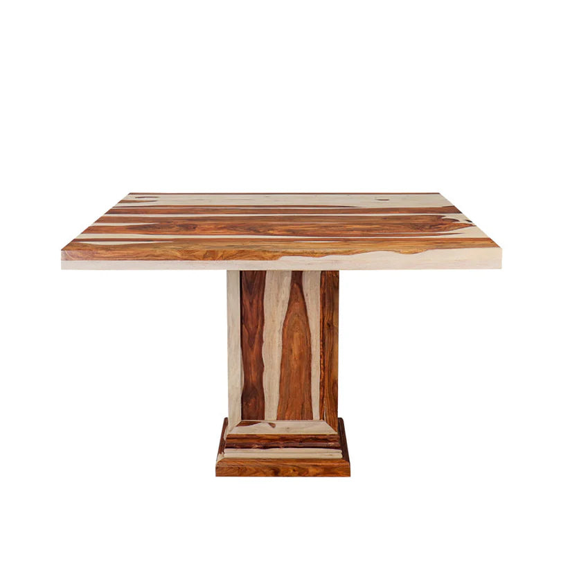 Solid Wood Four Seater Dining Set