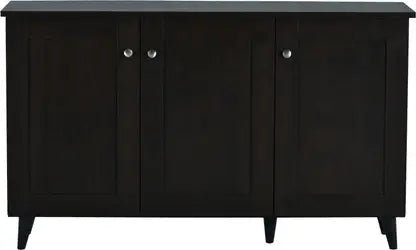 Wooden Shoes Storage Cabinet with Premium Shelves, Urban Minimalist with Modern Design