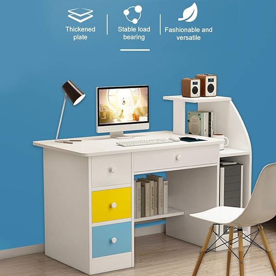 computer table office table study desk wooden table