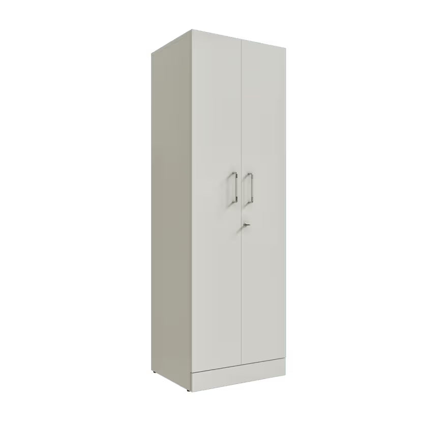 Modern Home &amp; Office Premium Storage Cabinet – Particle Board Construction with Glass Doors, Bookshelf Compartments, and Cupboard Units.