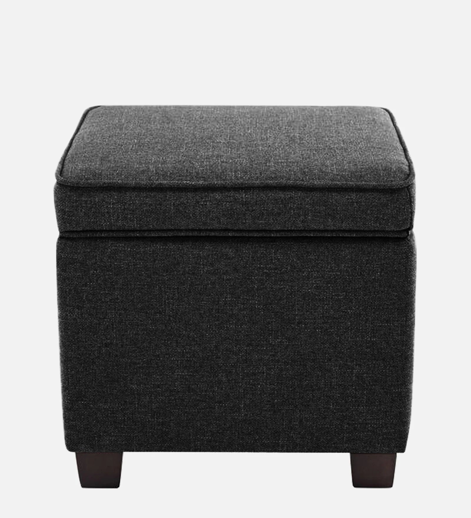 Ottoman Plouffe's For Home Furniture Foot Rest Premium And Durable Design Comfortable Seating for Living Room &  Bedroom -Dark Grey